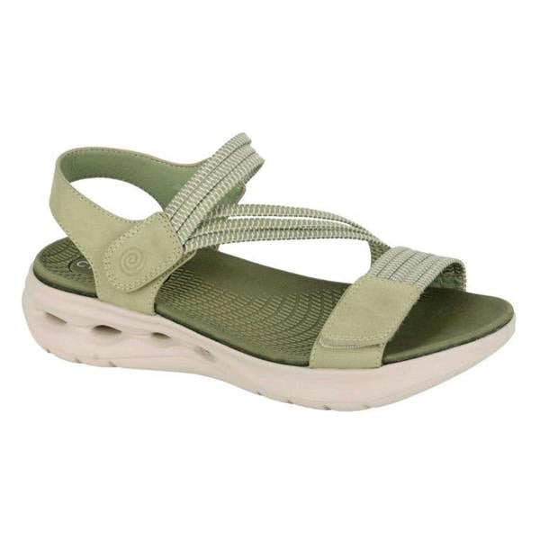 Cipriata Cipriata ELENA Womens Ankle Strap Sandals Sage Green
