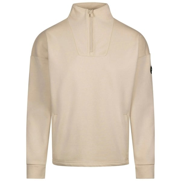 Trespass Womens Siobhan DLX Fleece Top - Soft Stone