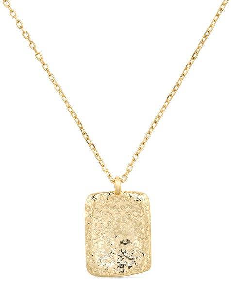 Chunky 18K Gold Coin Medallion Necklace - Necklaces - Elk & Bloom