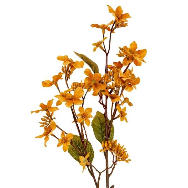 Hill Interiors Vernicia Fordii Artificial Flower Spray - Yellow - 