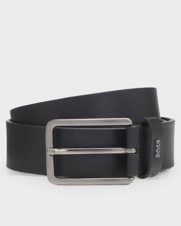 BOSS Orange Calis Logo Mens Belt - Black 001