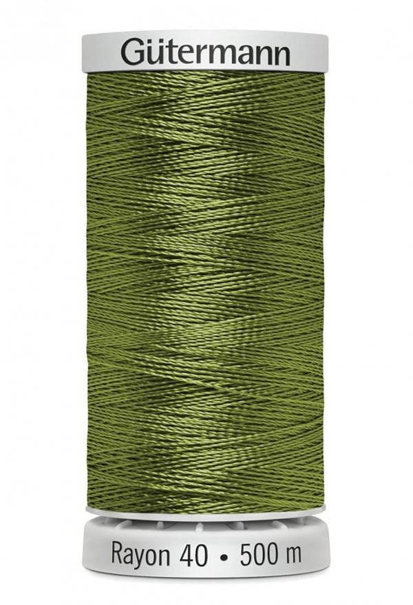 Gutermann No 40 Sulky Rayon Embroidery Thread 500m Rayon Thread Suitable For Embroidery
