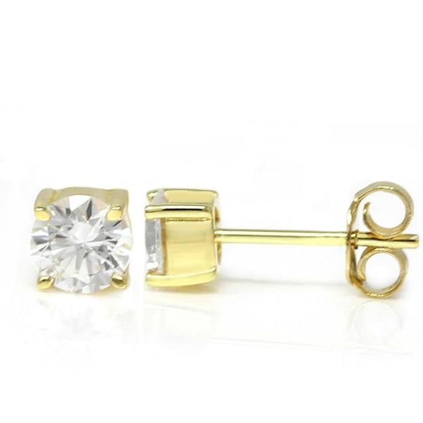 Say It With Round Gold Earrings