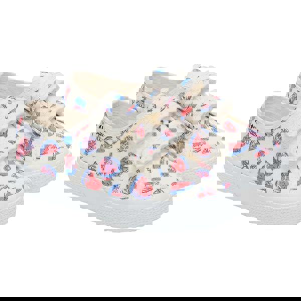 Superga Childrens/Kids 3750 Leggera Fruit Touch Fastening Trainers - White Avorio