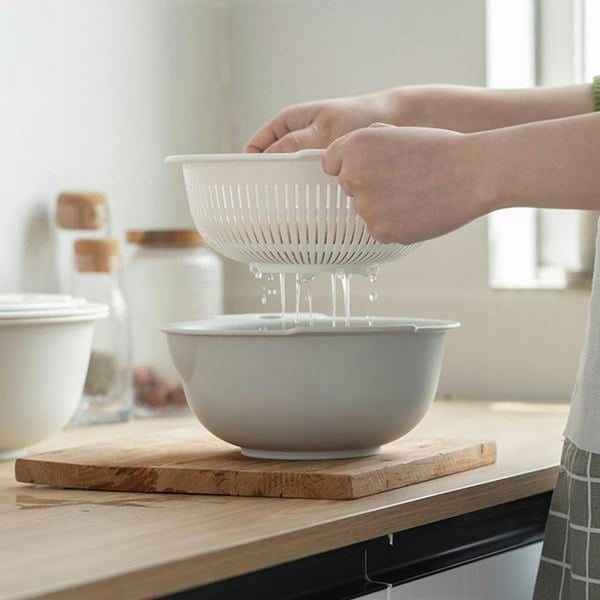 Nordic Fruit Vegetable Washing Basket-Weilai-Weilai Concept