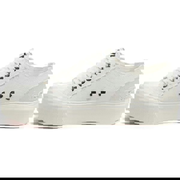 Rocket Dog Jazzin Plus 12A Cotton Women's White Trainers