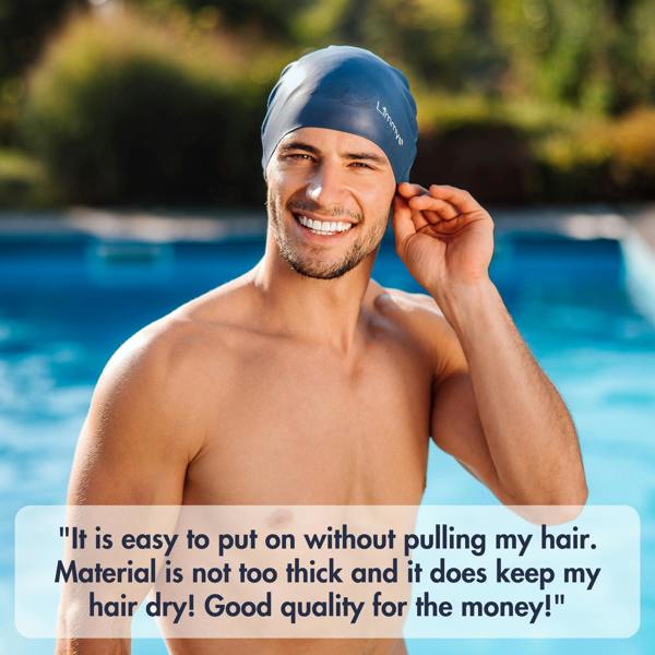 Limmys Premium Men's Swim Caps