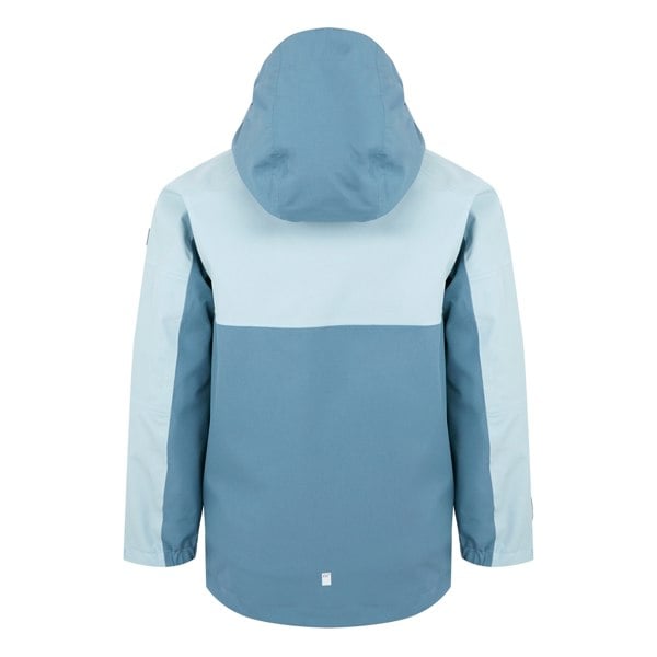 Regatta Girls Trekktain 3 in 1 Waterproof Jacket - Coronet Blue/Clear Sky