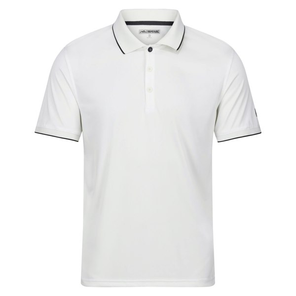 Regatta Mens Remex II Polo Shirt - Marshmallow Solid