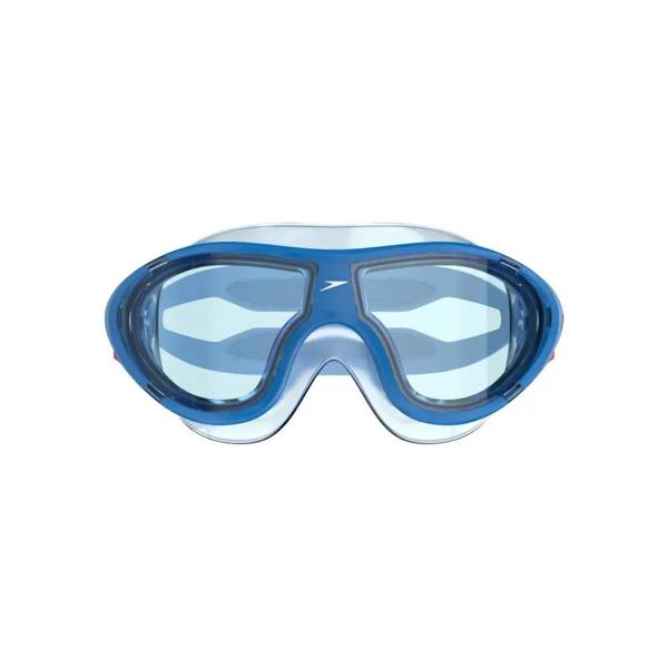Sleek blue and clear Speedo Biofuse 2.0 junior swim masks