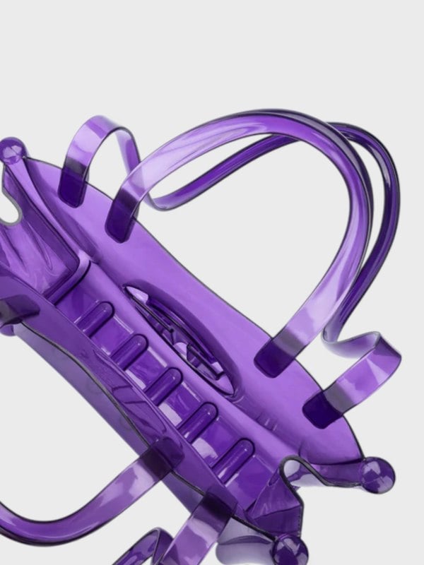 Telfar x Melissa Medium Jelly Shopper Purple