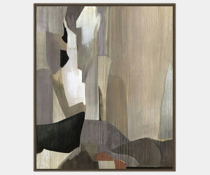 Luxury contemporary abstract art from Quintessa Gher Collection, perfect for upscale home decor.