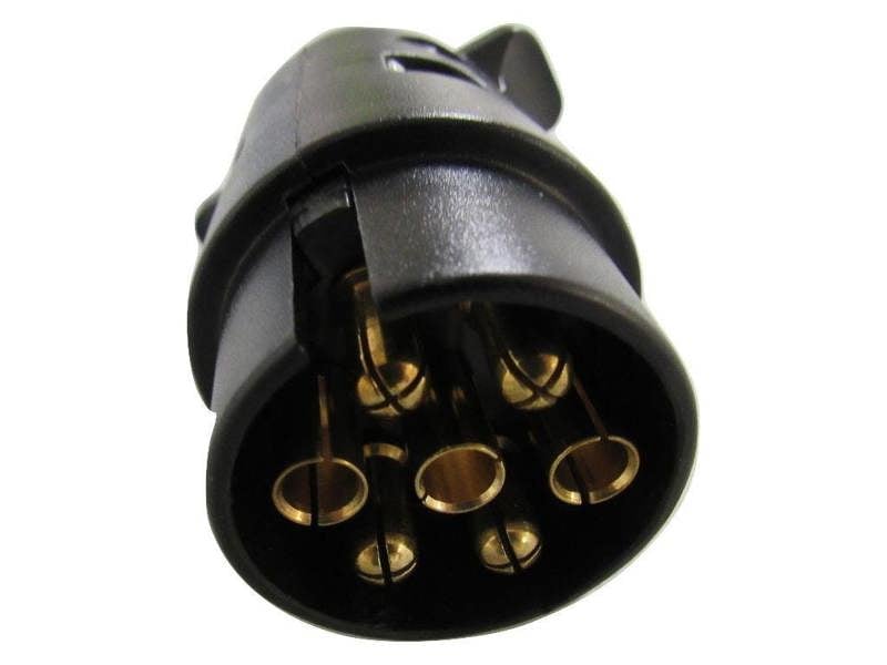 7 Pin Trailer Plug & Socket (Lights Wiring Connector Caravan)