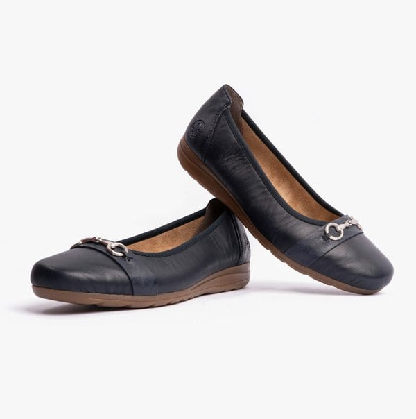 Rieker L9360-14 Womens Shoes - Blue