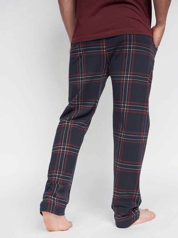 Duck and Cover Callister Loungewear Set Burgundy