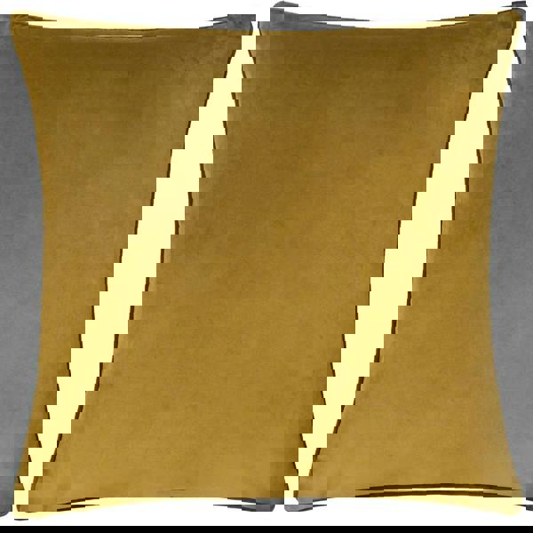 Furn Meridian Velvet Cushion Cover - Moss/Charcoal