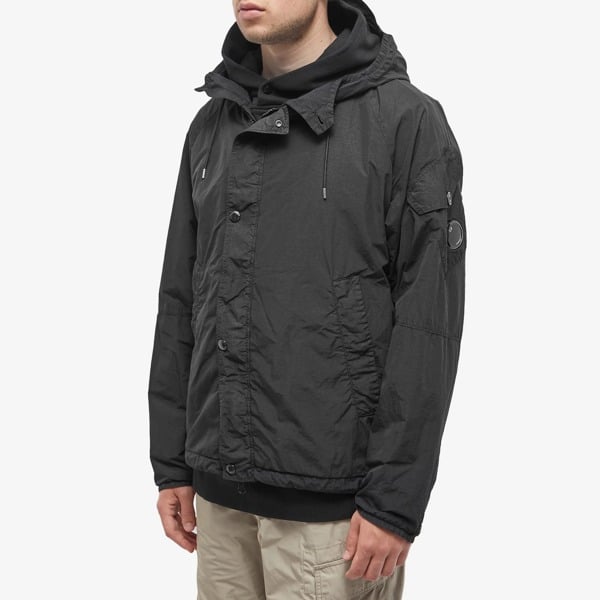 C.P. Company Flatt Nylon Shell Jacket - Black