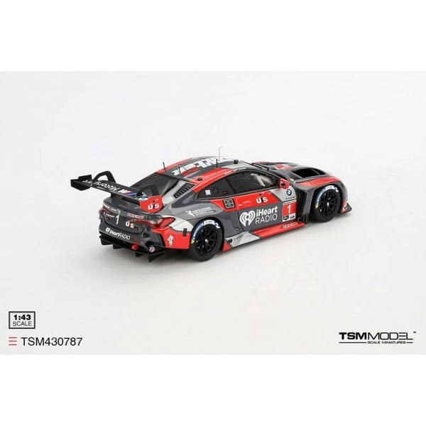 MCSlots BMW M4 GT3 #1 Paul Miller Racing 2024 IMSA Sebring 12Hrs 1:43 Scale TSM430787