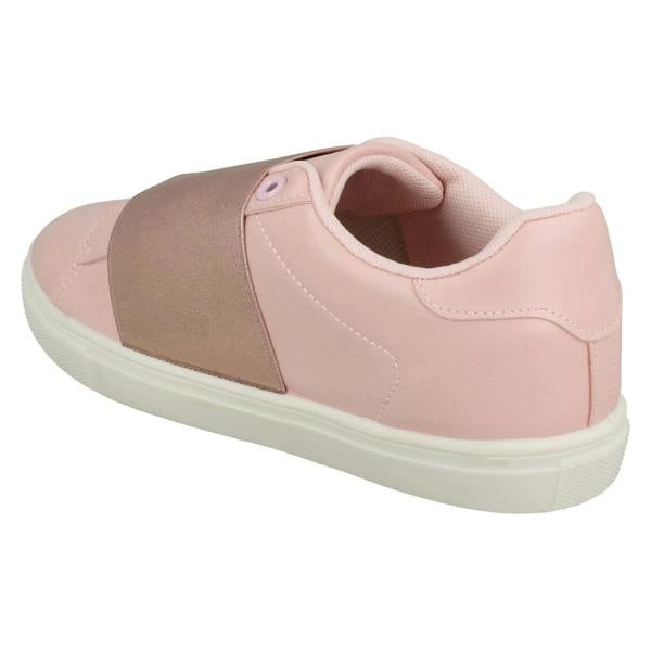 Spot On Girls Spot On Elastic Bar Pumps H2469