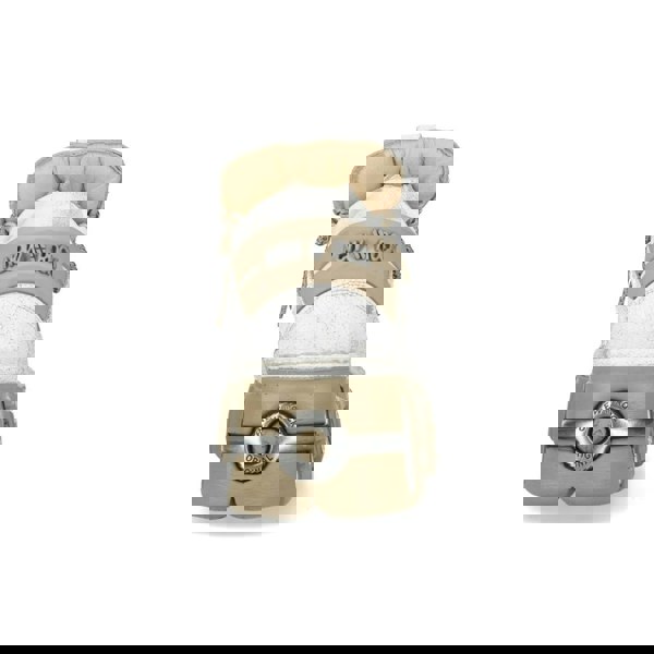 New Rock M-120N-C80 White Gothic Platform Ankle Boots