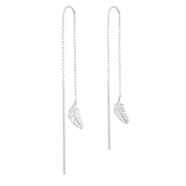 Reeves & Reeves Falling Feather Earrings