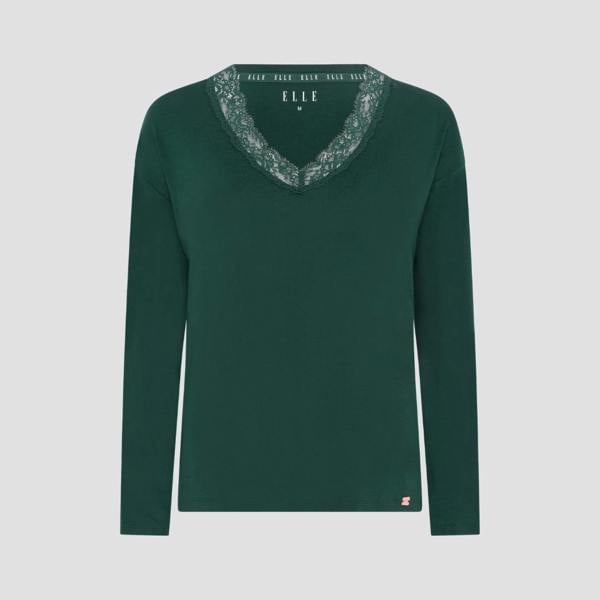 ELLE Super Soft PJ in Green