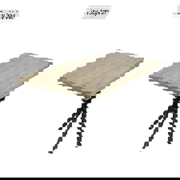 TRL Furniture Sleek & Slender Reclaimed Dining Table