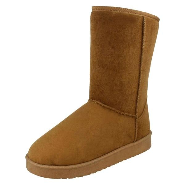 Spot On Ladies Spot On Mid Length Fleece Lined Boots F4406