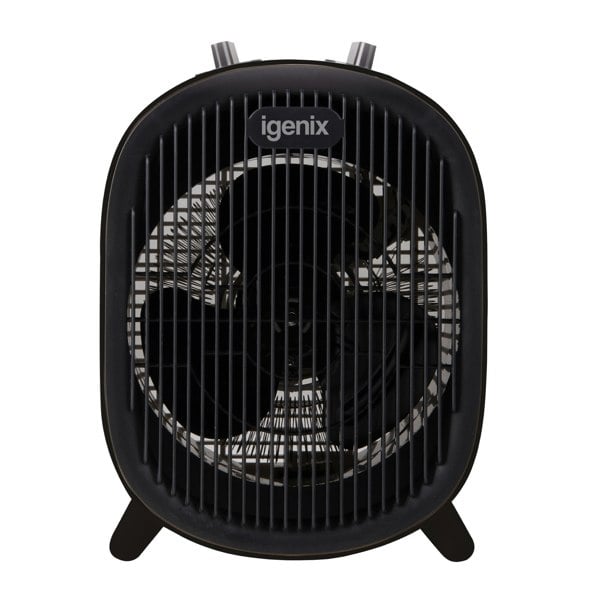 igenix Fan Heater, 2 Heat & Cool Settings, 2000W, Black