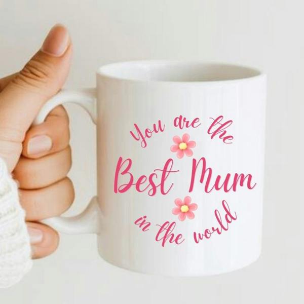You are the Best Mum in the World Personalised Mug