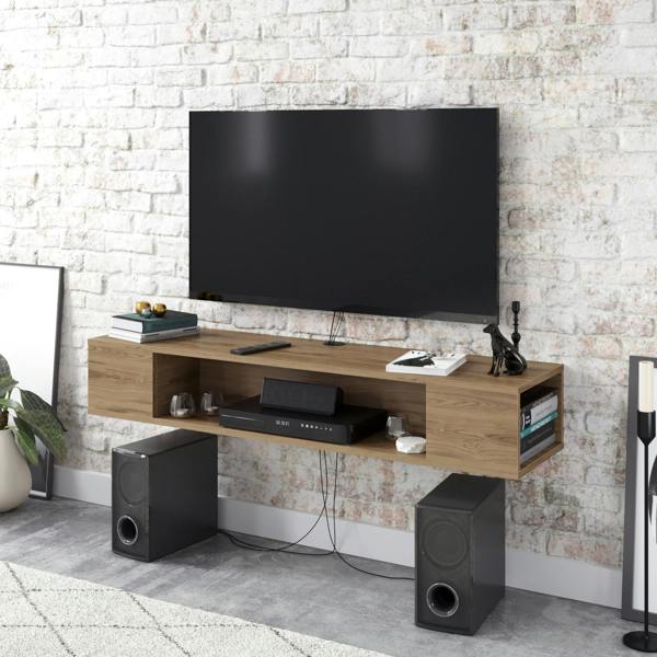 Decorotika Peti Modern Tv Stand TV Cabinet for TV's up to 61"