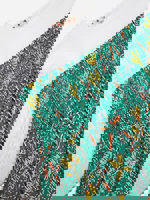 MARNI KIDS MARNI Grils Carioca Print Shirt in Green