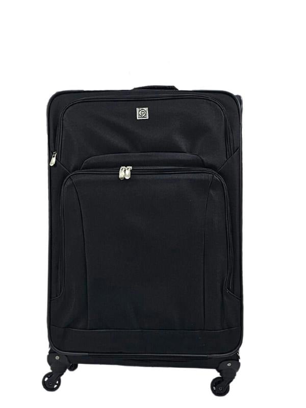 Infinity Luggage Lightweight Soft Shell Luggage Suitcase Travel Set