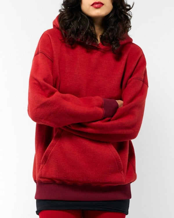 Frolickers Reversible Hoodie - Barolo / Chilli Flake