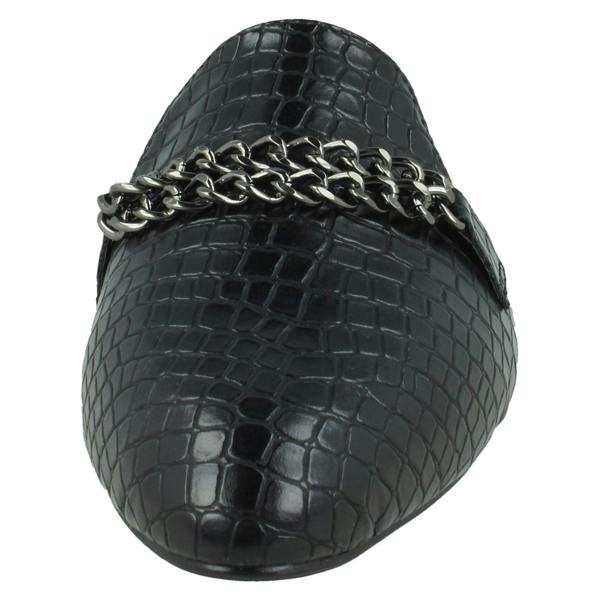 Spot On Ladies Spot On Wide Fit Open Back Mules F80536