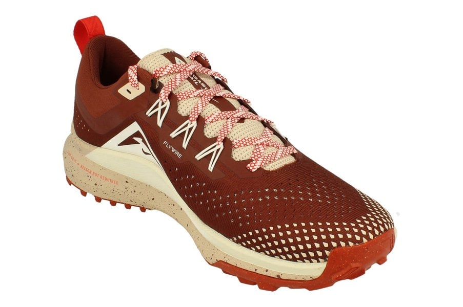 Nike React Pegasus Trail 4 Mens Dj6158 200 - Dark Pony Sail Picante Red 200 - Photo 3