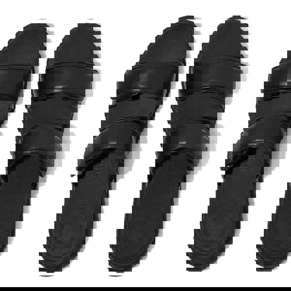 FitFlop F-MODE GO Womens Slides All Black