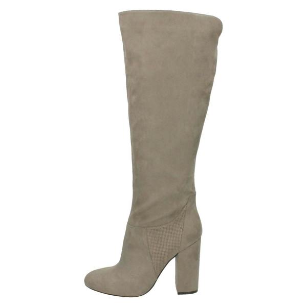 Anne Michelle Ladies Anne Michelle Chunky Block Heel Knee High Boots