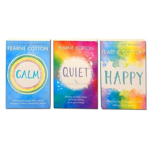 Orion Fearne Cotton Collection 3 Books Box Set (Happy, Calm & Quiet) Sunday Times Bestselling Author