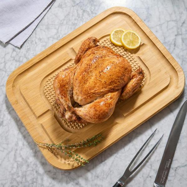 Cooks Professional Reversible Carving and Chopping Board | Bamboo