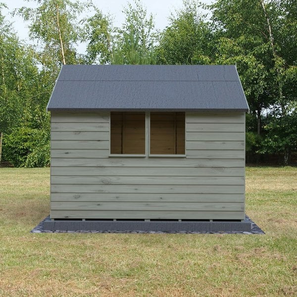Shire Overlap 8x6 Value with Window Pressure Treated Storage Shed