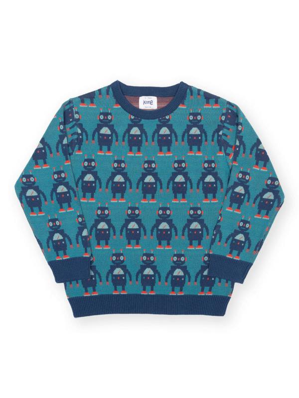 Kite Boys Organic Rob The Bot Jumper