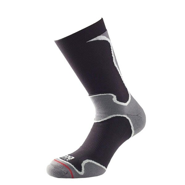 1000 Mile Mens Fusion Double Layer Sports Socks Black