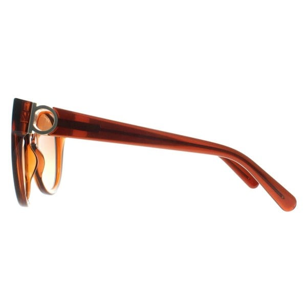 Salvatore Ferragamo Sunglasses SF1031S 261 Crystal Caramel Brown Gradient