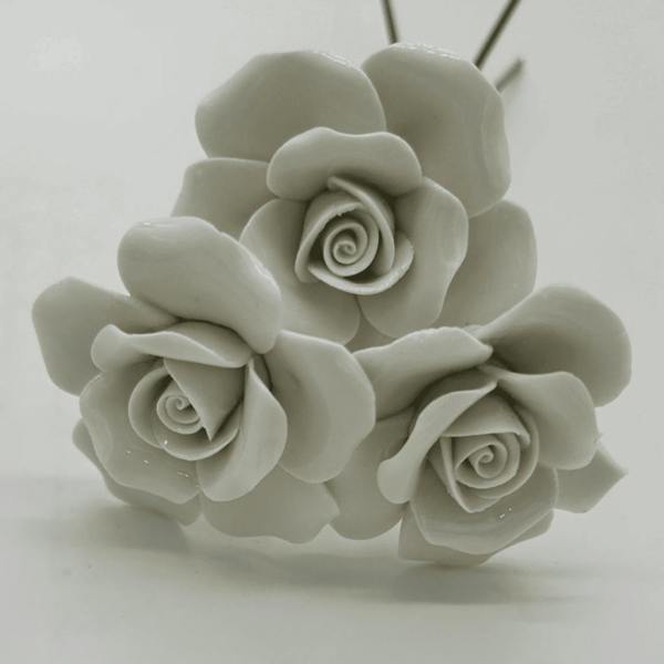 Memorials Direct Pastel Rose Grave Pot