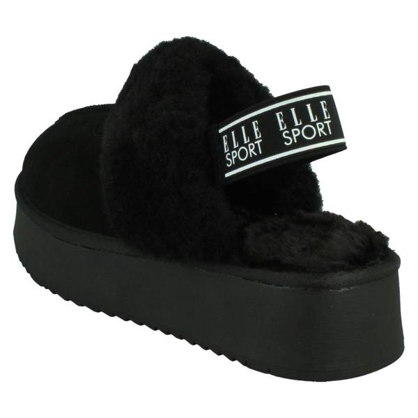 Elle Sport Ladies Elle Sport Chunky Slipper Shoes F4479
