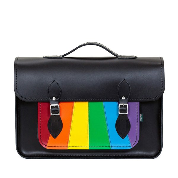 Pride Leather Satchel - Satchel - Zatchels