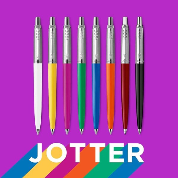 Parker Jotter Originals Christmas Cracker | Refillable Ballpoint Pen Christmas Gift - Blue Denim Finish