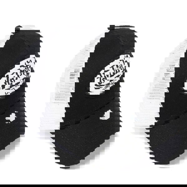 Von Dutch Trucker Boston Cotton Cap - Black/White
