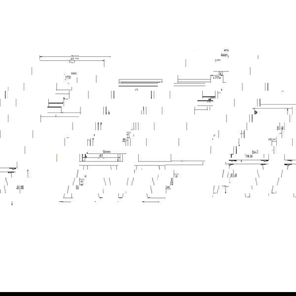 Furniture To Go Cumbria Nightstand 1 Door + 1 Drawer Dark Grey